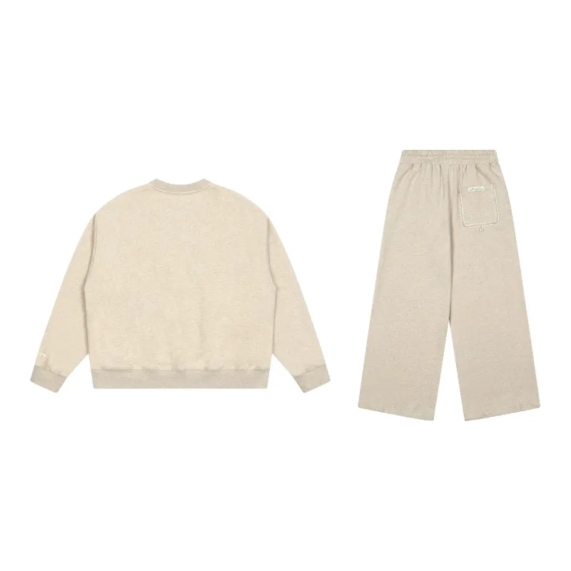 MostwantedLab MostwantedLab Vintage Flower Sweatshirt Set Unisex-1