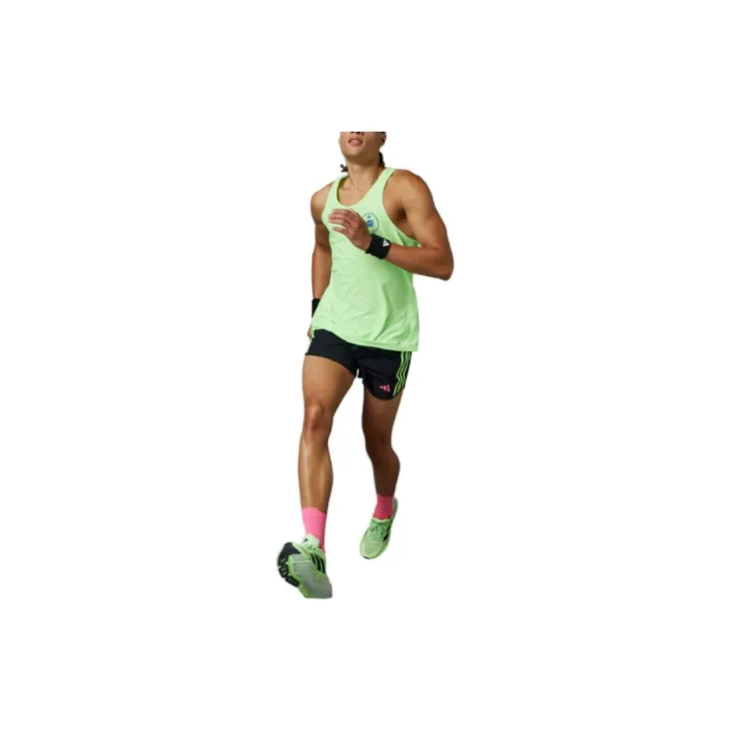 Adidas Free Shipping With AdiClub Own The Run 3 Stripes Shorts-4