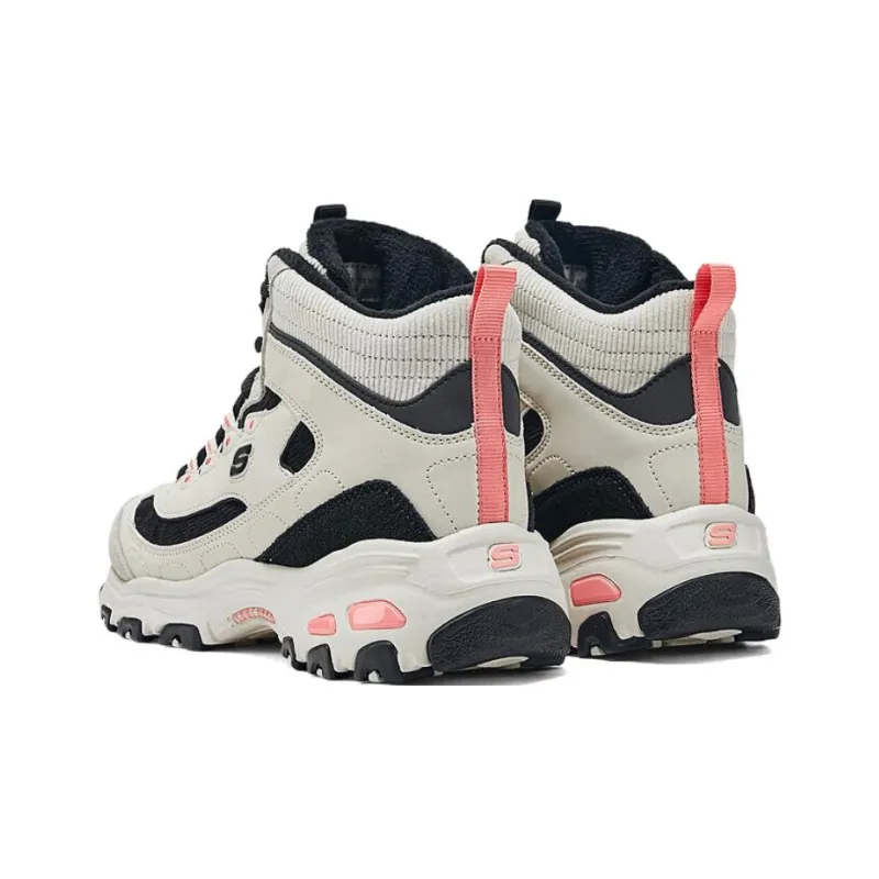 Skechers Slip Resistant Warm High Top Chunky Sneakers Women's White-1