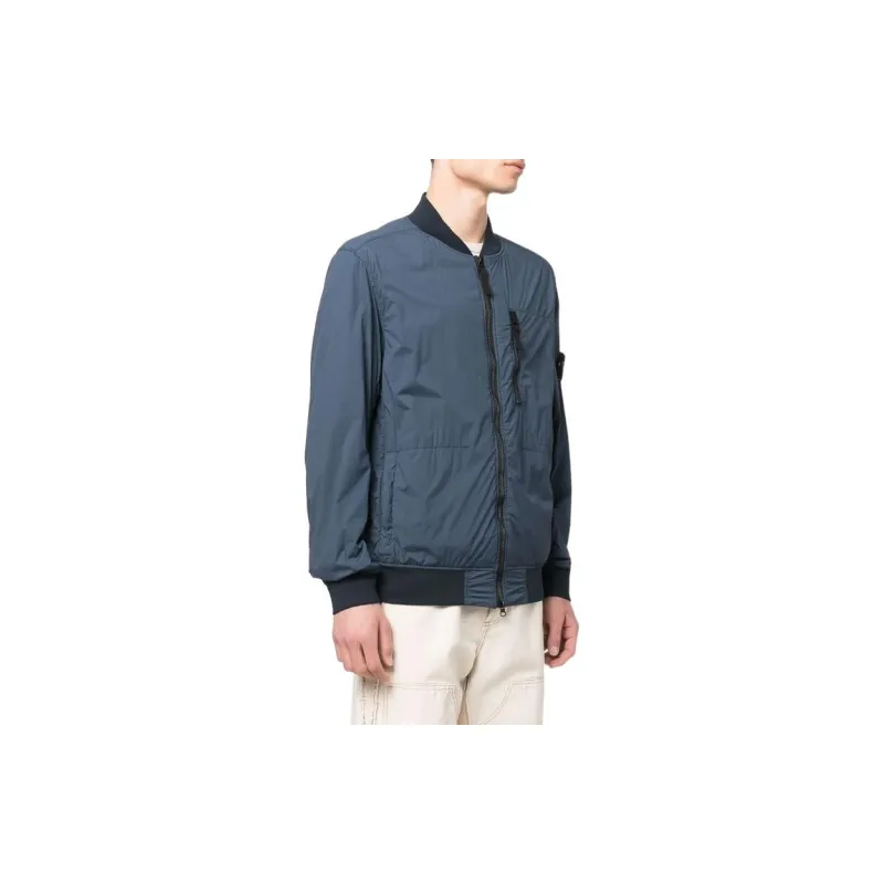 STONE ISLAND Jackets Men Navy Blue-3