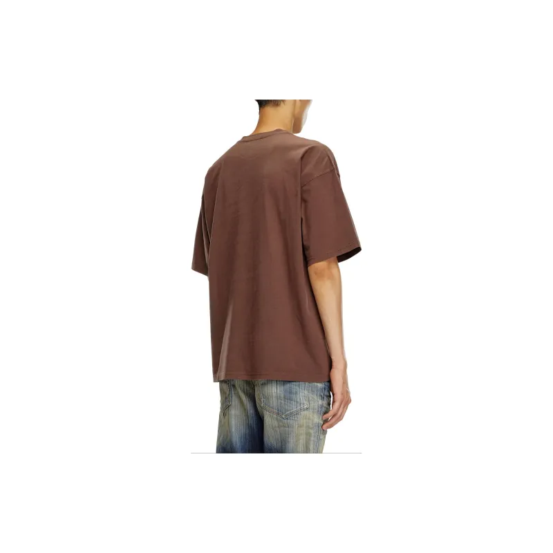DIESEL FW24 T Shirt Men's Brown-3