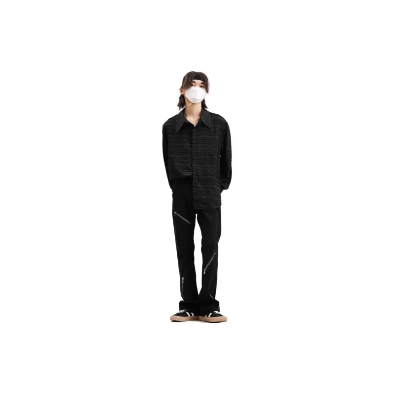 Voguo Relay Jeans Unisex Black-2