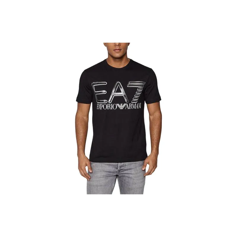 EMPORIO ARMANI T Shirts Men Black-3