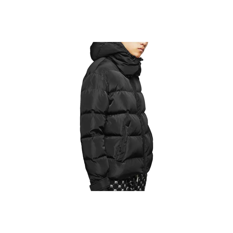 DIESEL Down Jackets Men Black-3
