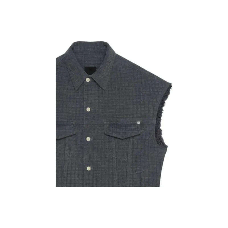 Givenchy Vests Men Gray-5