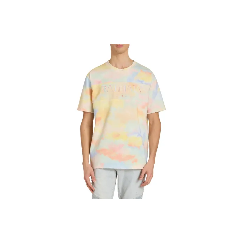 BALMAIN Cloud Vintage Crewneck T-Shirt-2