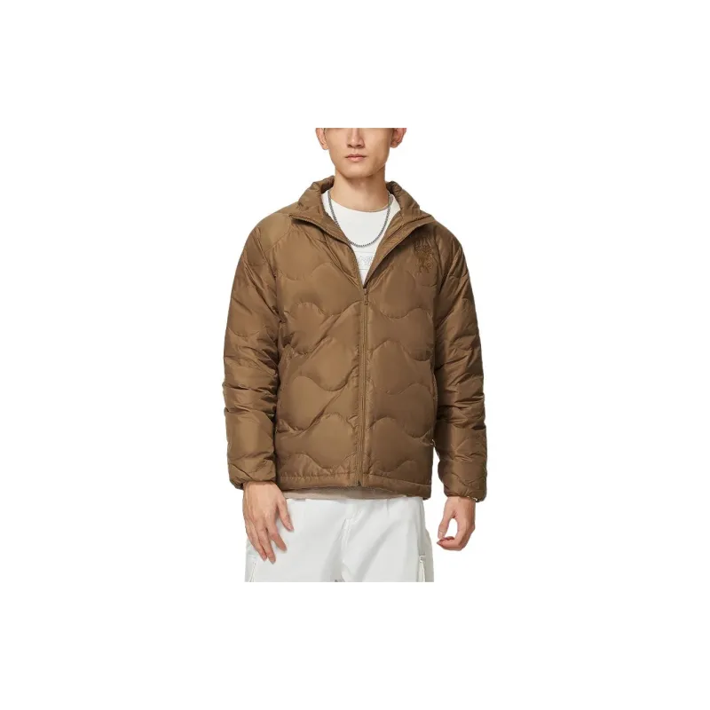 LiNing Sports Trend Series Down Jacket Men's Fox Brown-2