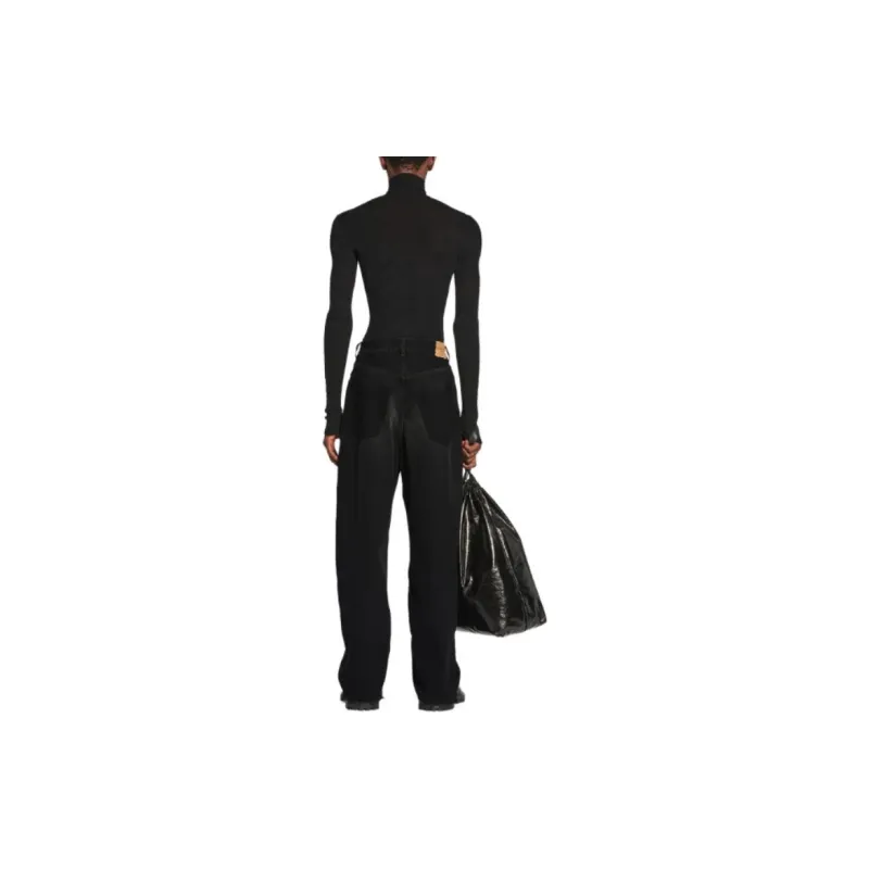 Balenciaga Jeans Unisex Black-6