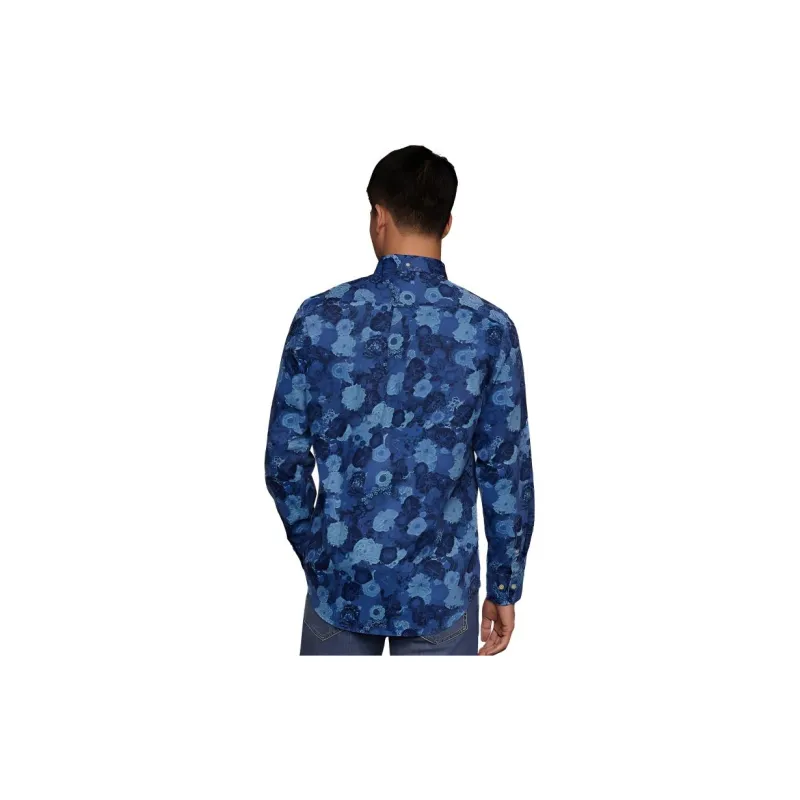 GANT Shirts Men 989 Indigo-2