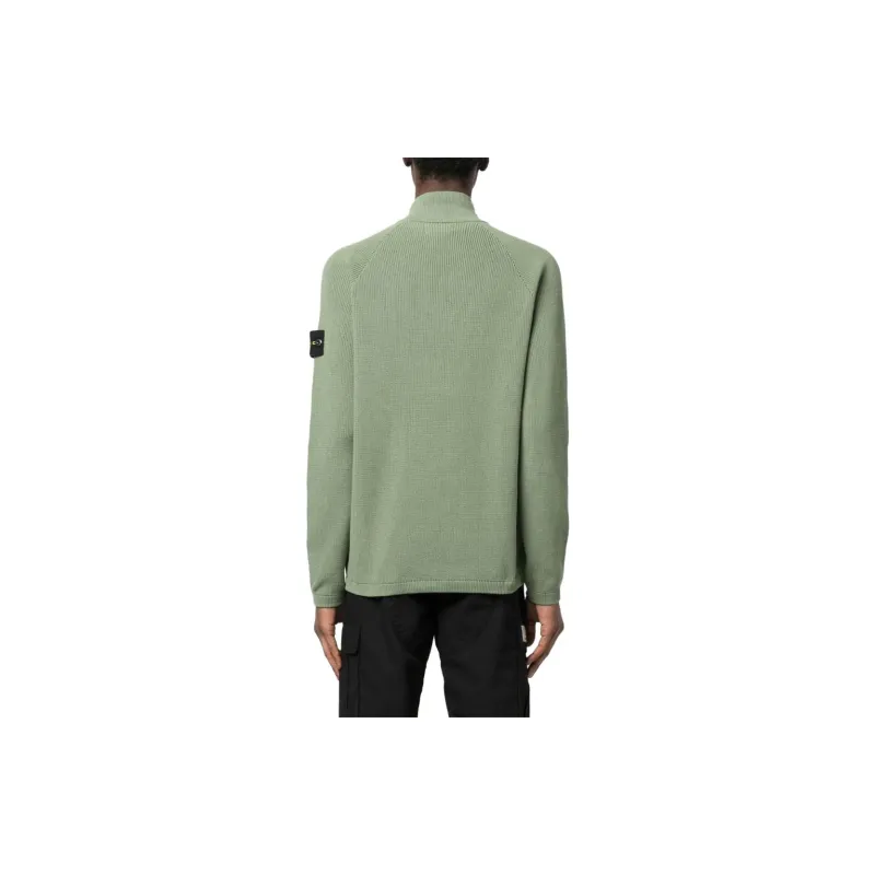 STONE ISLAND Sweaters Men Olive Green-3
