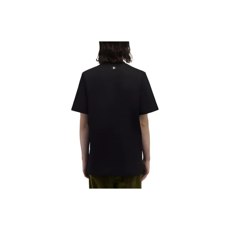 Roberto Cavalli Logo embroidered T Shirt-3