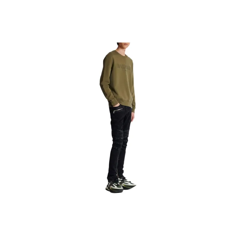 BALMAIN Vintage Embroidered Sweatshirt-2