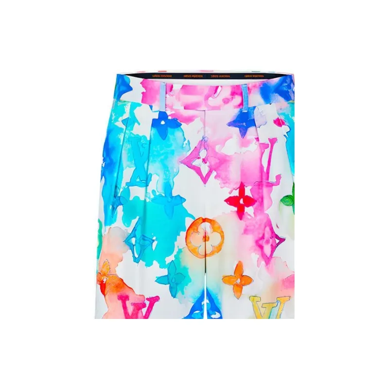 LOUIS VUITTON SS21 Casual Shorts Men's Multicolor-5