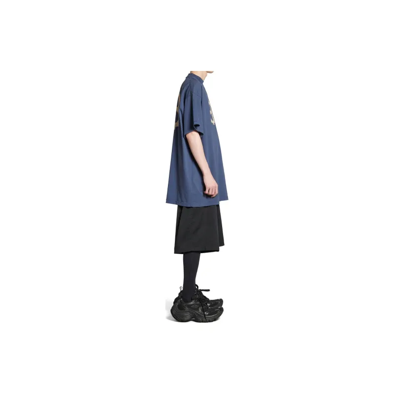 Balenciaga Logo Printed T Shirt-4