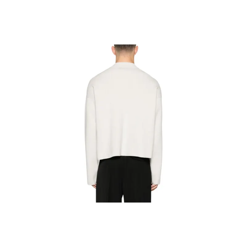 AMIPARIS Paris Ami De Coeur Logo Embroidered Knitted Jumper-2