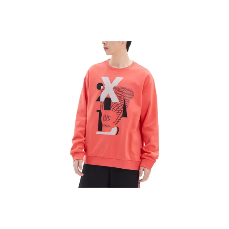 XTEP Sweatshirt Men's King Kong Pink-1