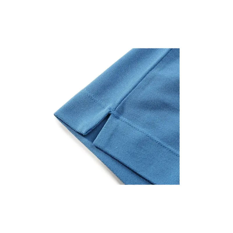 Zegna SS24 Polo Shirt Men's Bright Blue-3
