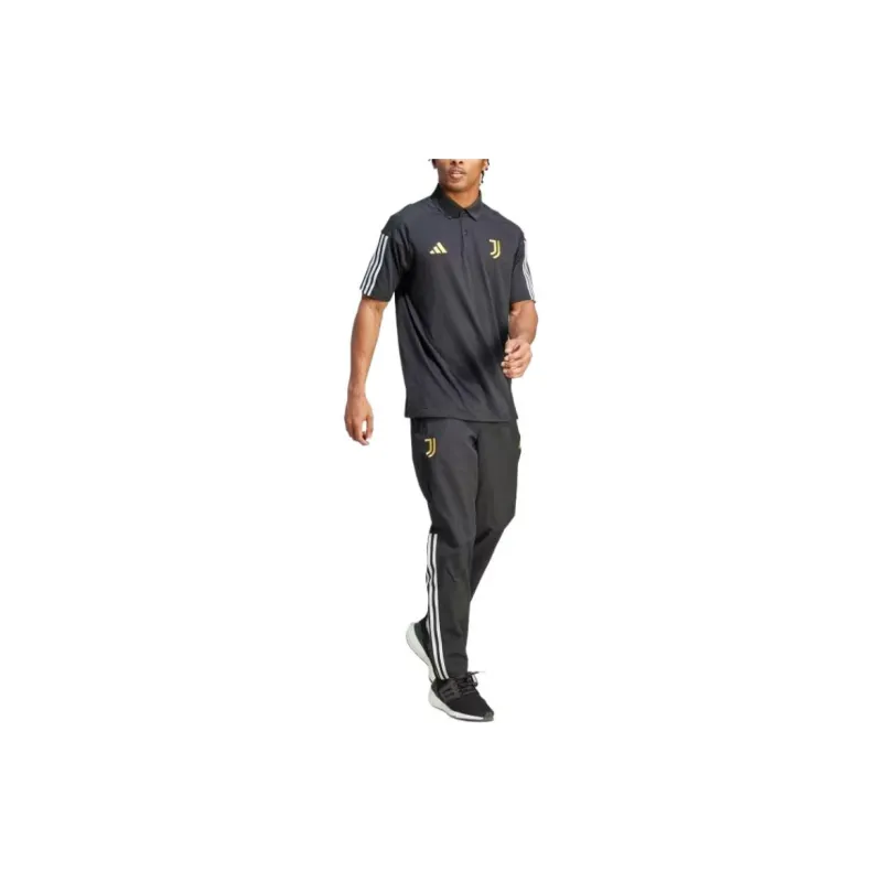 Adidas Juventus Tiro 23 Cotton Polo Shirt Polo Shirt Men's Black-1