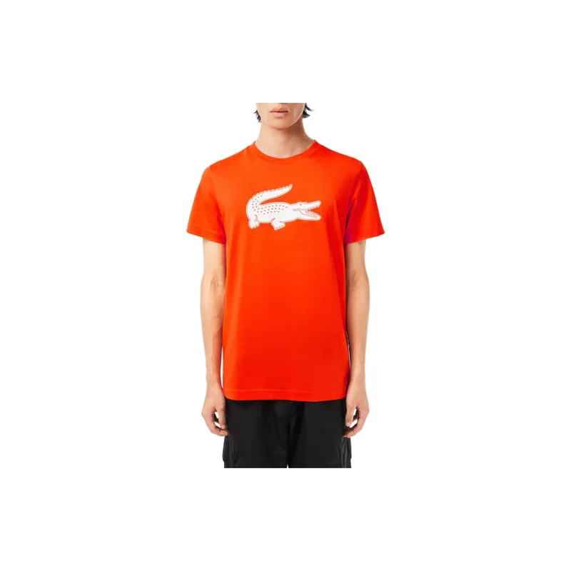 LACOSTE T-Shirt Men's Yellow White-1