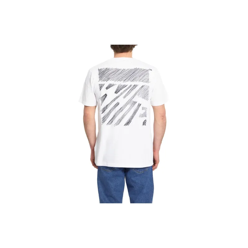 Off Logo embroidered T shirt-6