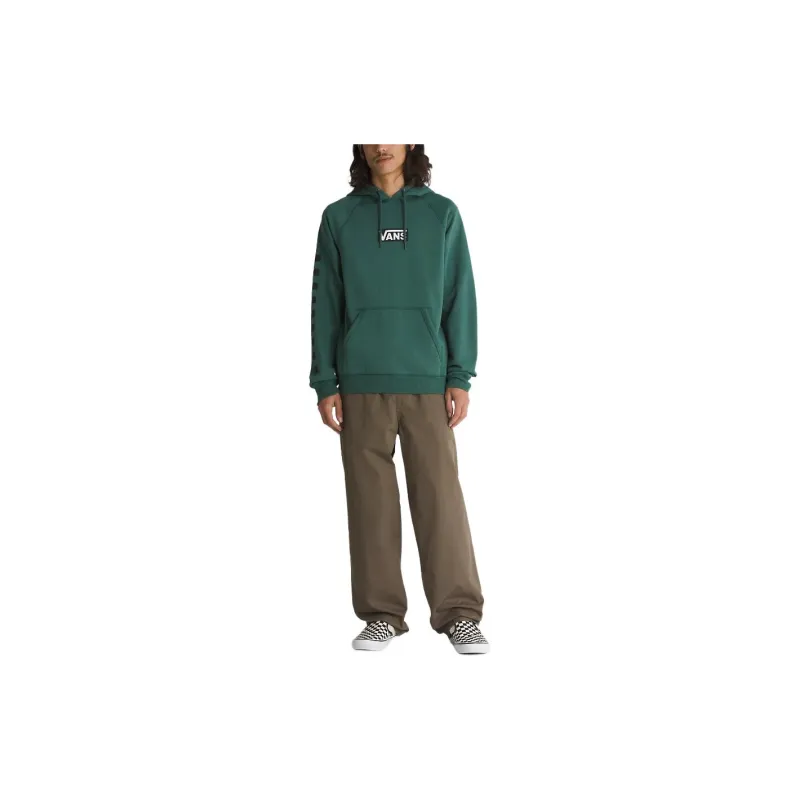 Vans Versa Standard Pullover Hoodie Sweatshirt Men's Small Bar Green-1