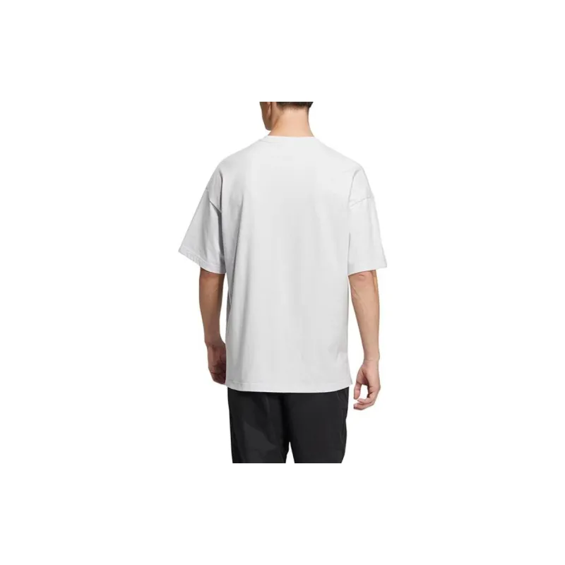 Adidas T Shirts Men Light Gray-2