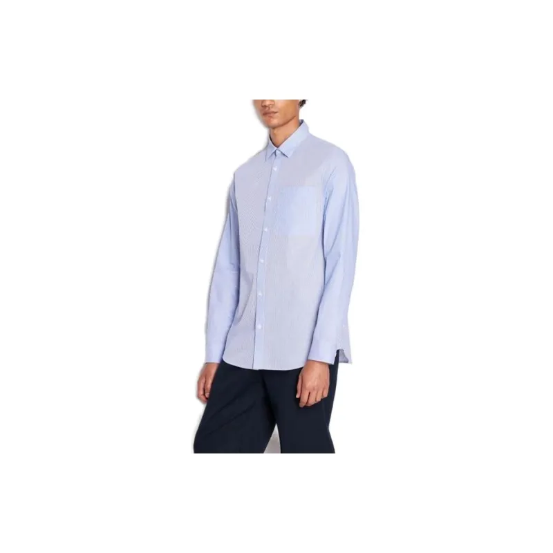 ARMANI EXCHANGE Shirt Men's Blue-2