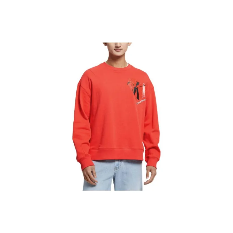 Calvin Klein Sweatshirts Unisex Red-2