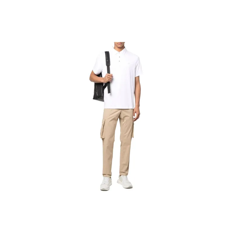 MICHAEL KORS Logo Embroidered Polo Shirt-1