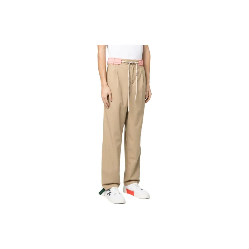 PALM ANGELS Side Stripe Detailed Track Belt Trousers-3
