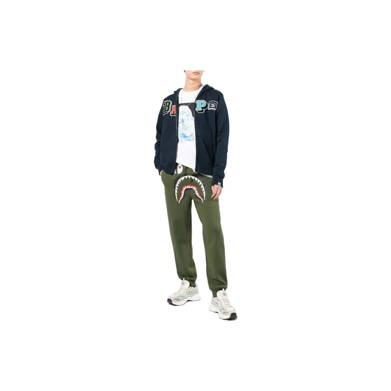 Bape Abc Camo Shark Sweat Pants-4