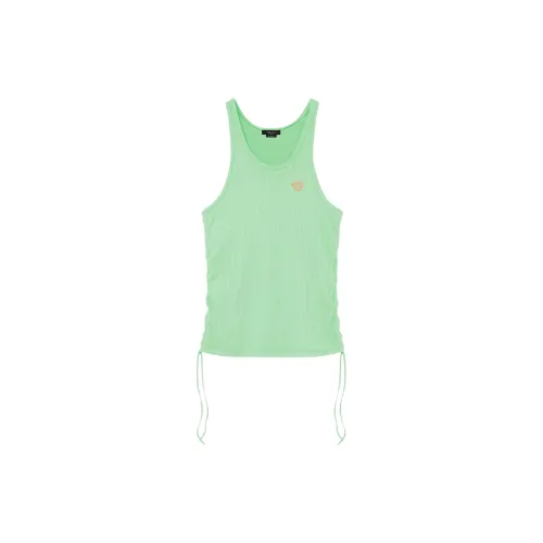 VERSACE Tank Tops Men Green