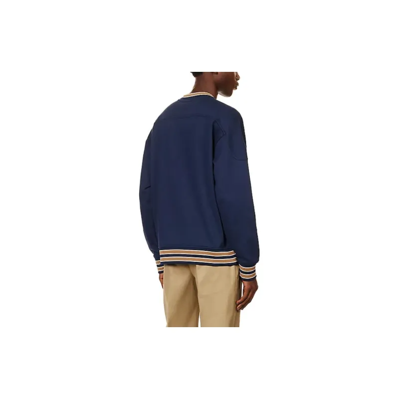 Valentino Logo Flocked Crewneck Sweatshirt-2