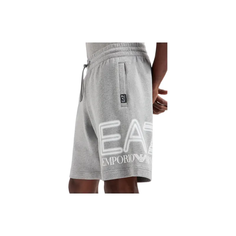 EMPORIO ARMANI EA7 SS24 Casual Shorts Men's Gray-3