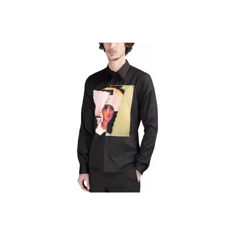 Givenchy Shirts Men Black-1
