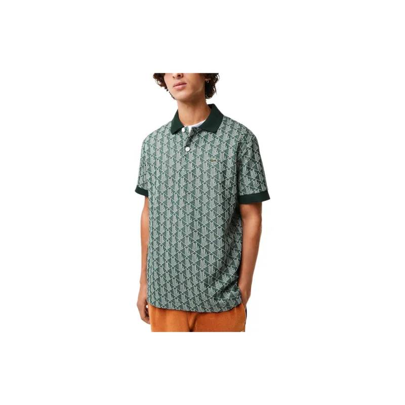 LACOSTE Polo Shirts Men's Green-2