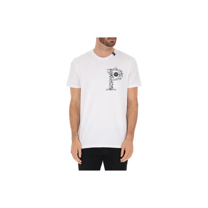 PHILIPP PLEIN Logo Print T shirt-2