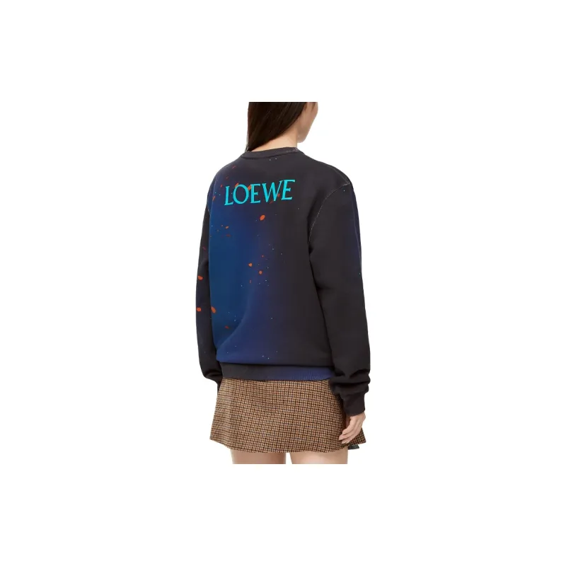 LOEWE LOEWE X Howl's Moving Castle SS23 Sweatshirt Unisex Oil Color-3