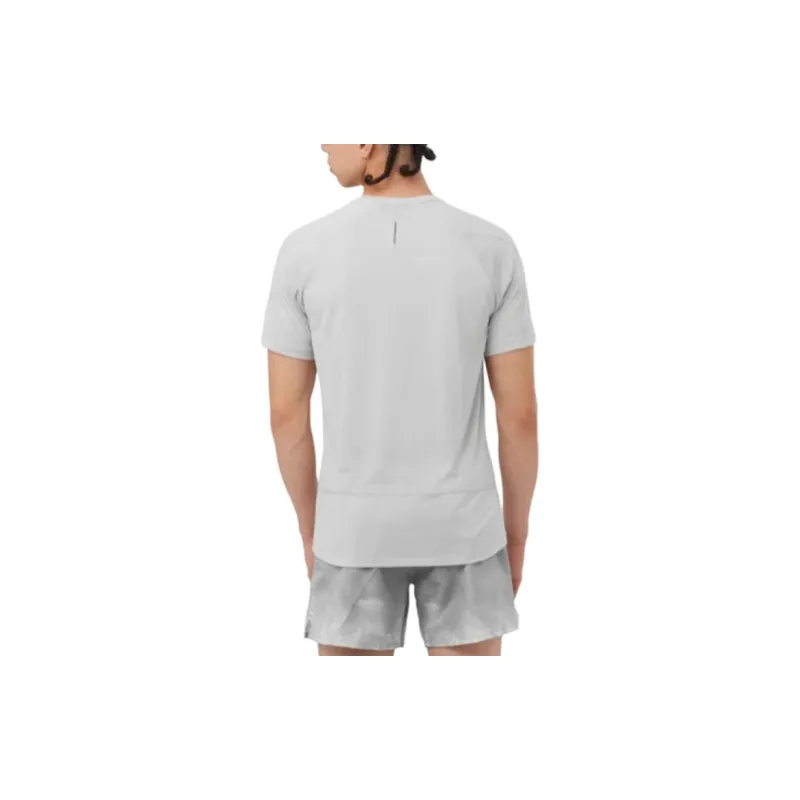 SALOMON CROSS RUN T-Shirt Men's Gray Purple-1