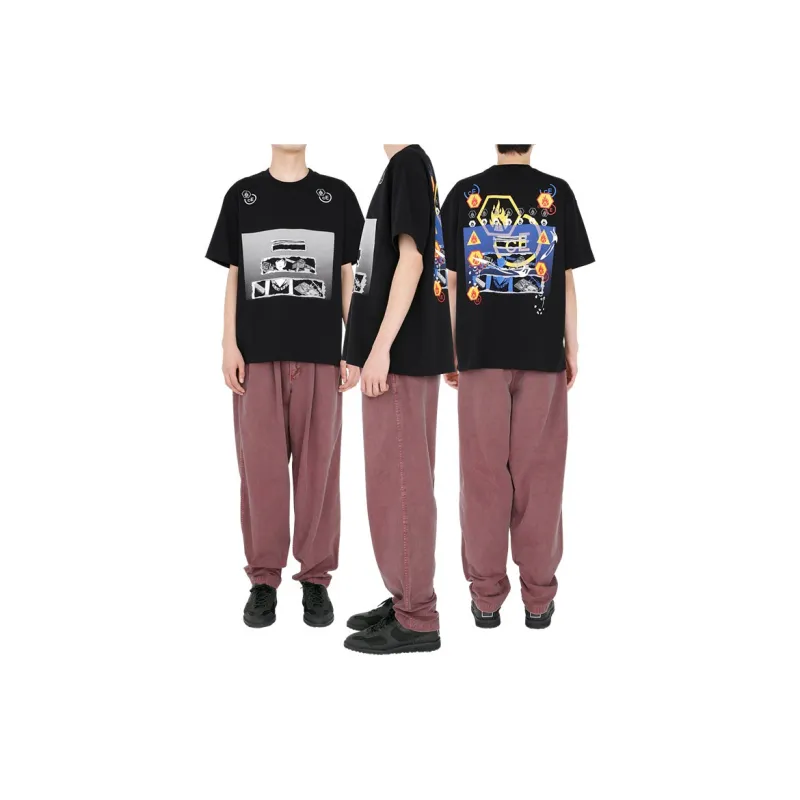 Cav Empt Casual Pants Unisex Red-2