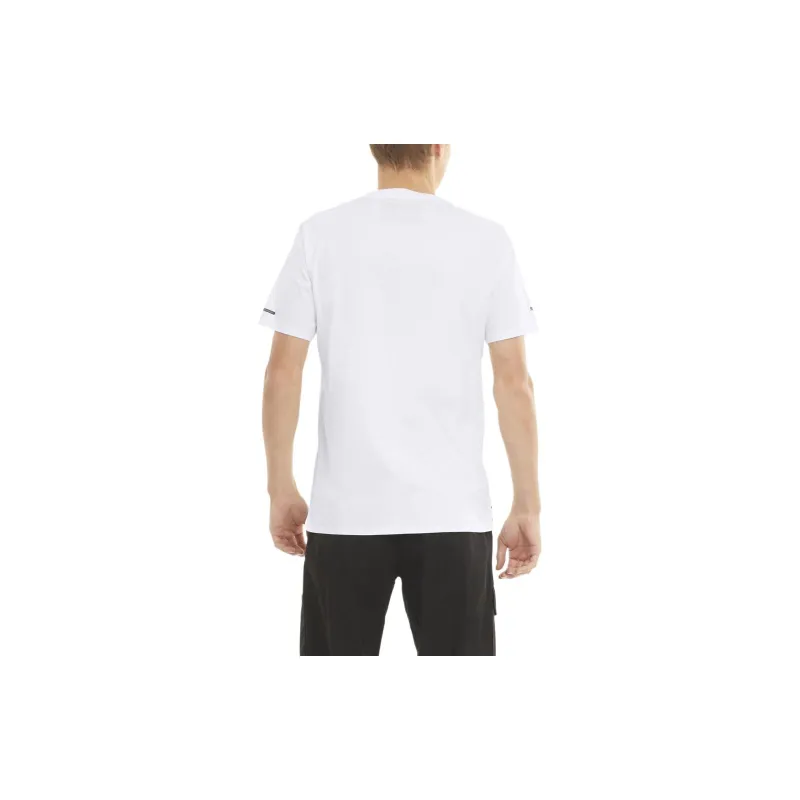 PUMA Essential T Shirt Unisex White-4
