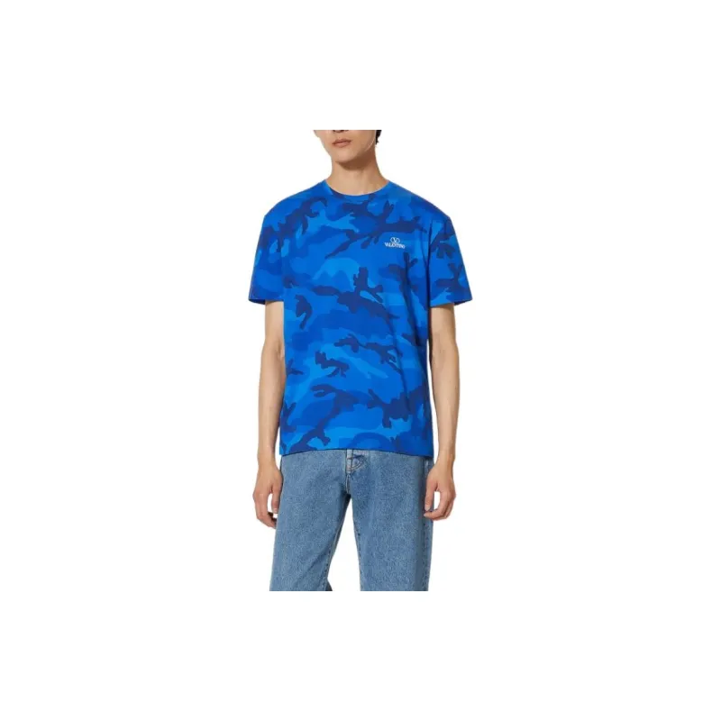 Valentino FW22 T Shirt Men's Blue-1