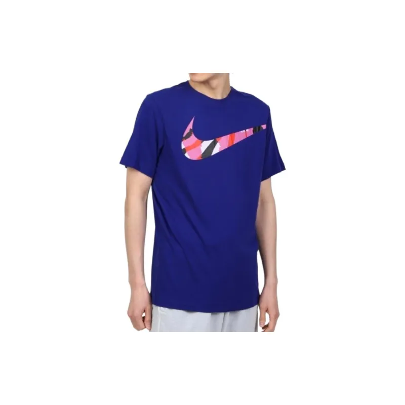 Nike T Shirt Men's Dark Royal Blue-3