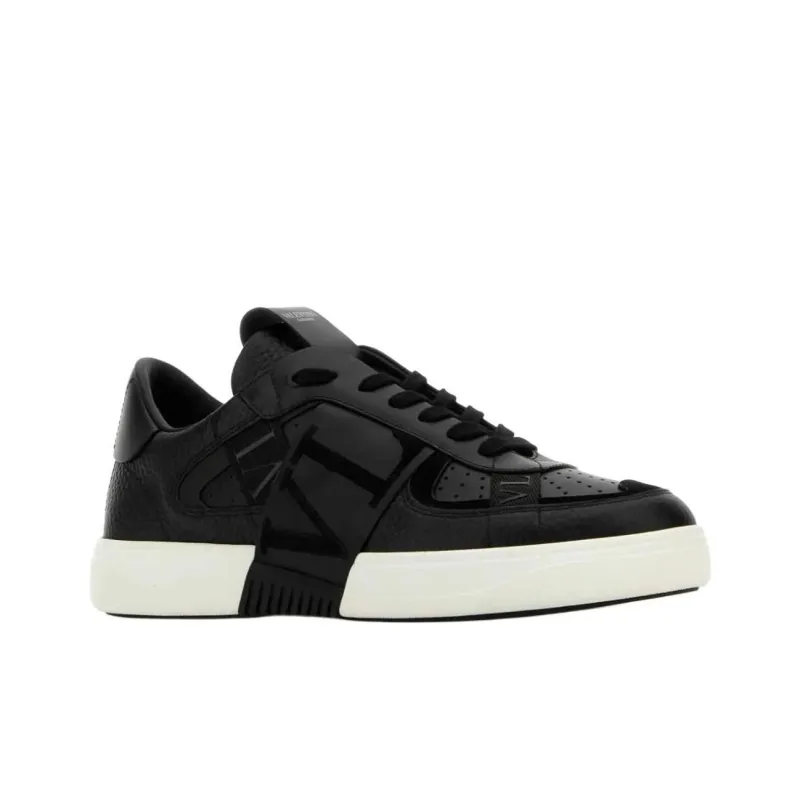 Valentino Vl7n Low Top Skateboard Shoes Men's Black-2