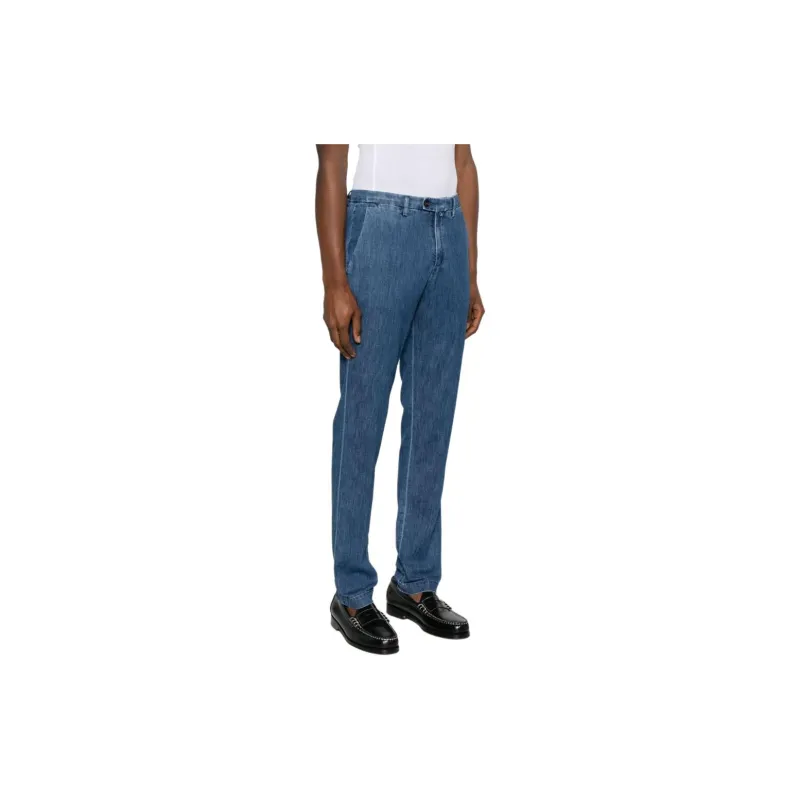 Corneliani Mid rise Tapered Jeans-1