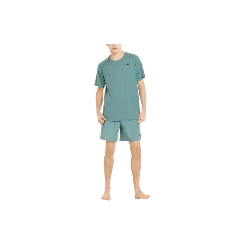 PUMA Studio T-Shirts Men Turquoise-3
