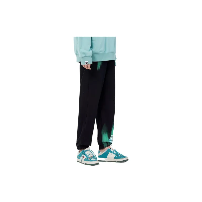 LAMLICKA SS22 Jogger Casual Pants Unisex Black-3