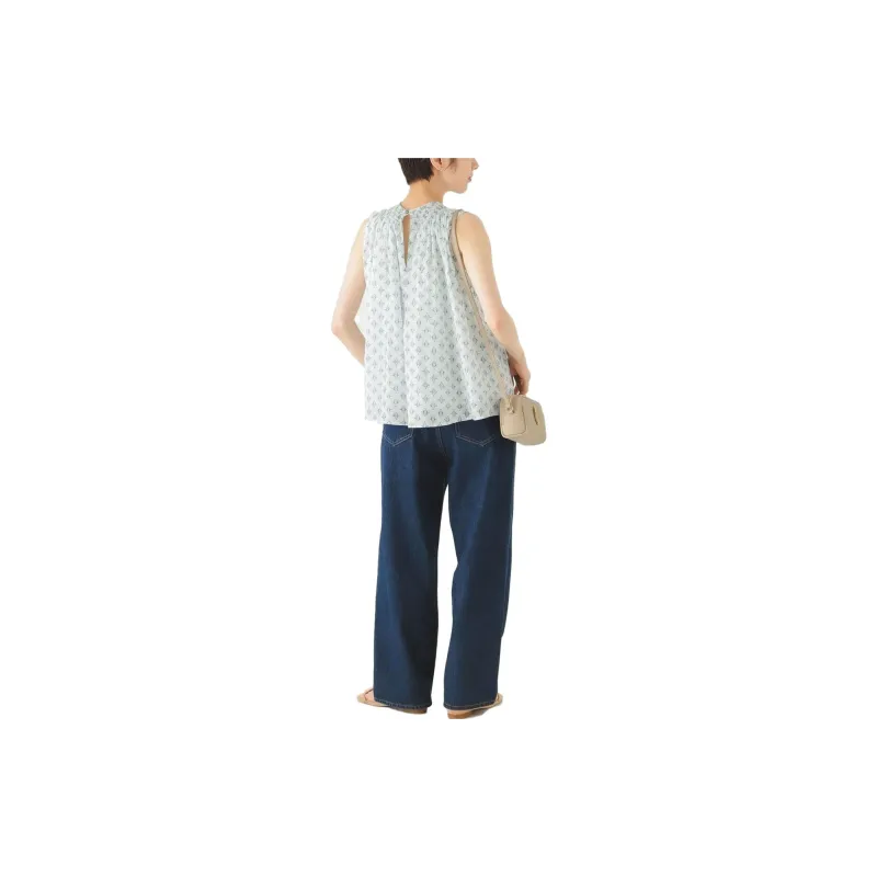 Beams Shirts Women's Gray White-2