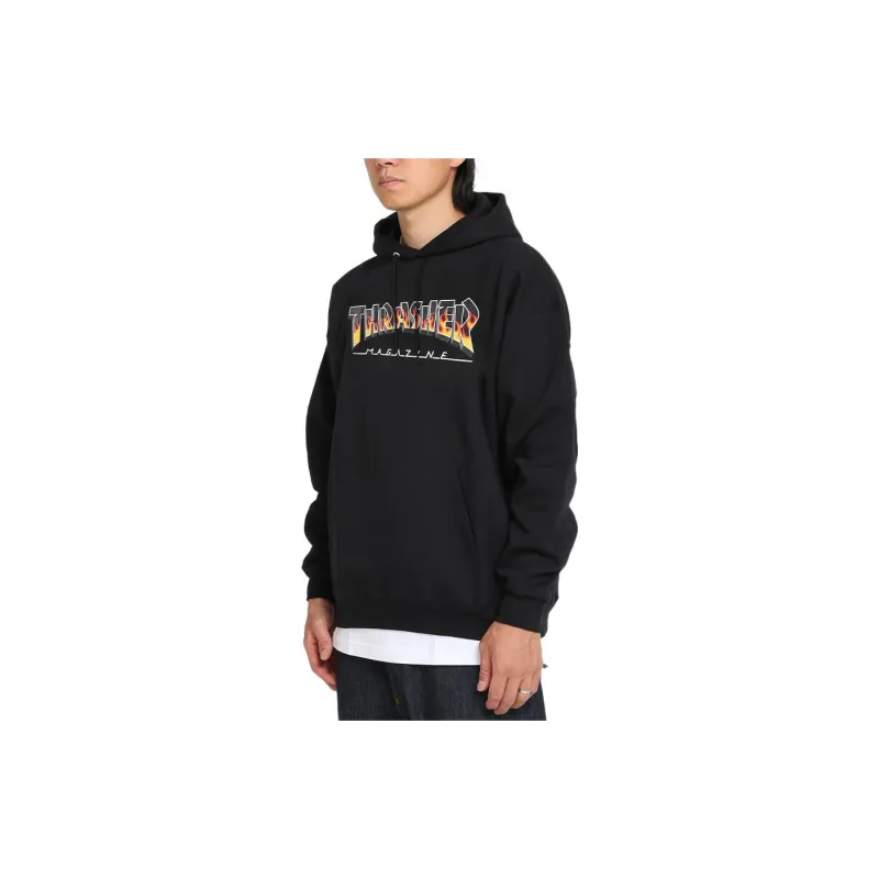 Thrasher Sweatshirts Men Black-3