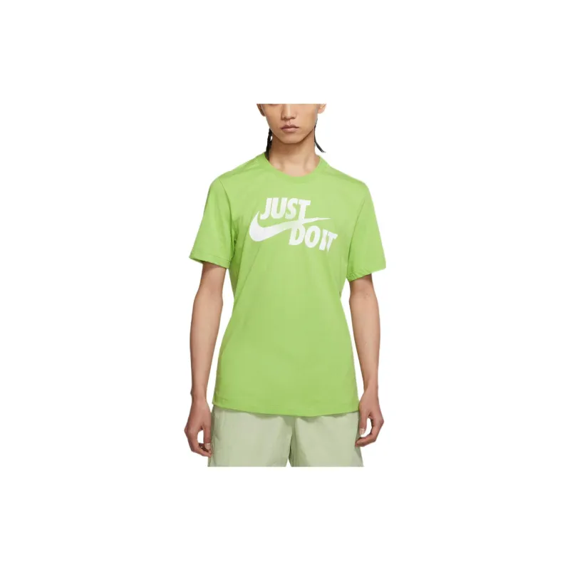 Nike T Shirts Men Green-2